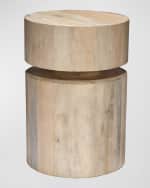Image 1 of 4: Jamie Young Dylan Round Side Table 