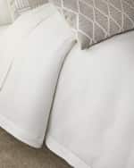 Image 1 of 3: Lili Alessandra Savannah Herringbone Duvet, King