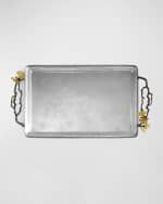 Image 3 of 4: Michael Aram Butterfly Ginkgo Serving Tray
