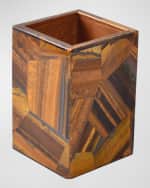 Image 1 of 2: Mike & Ally Taj Random Tiger Eye Brush Holder 