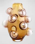 Image 3 of 5: Global Views Bubbled Vase - Large