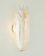 Image 3 of 4: Global Views Murano 22" Wall Sconce