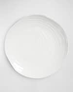 Image 1 of 2: PILLIVUYT Teck Dinner Plates, Set of 4 