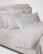 Image 2 of 2: Ralph Lauren Home Organic Cotton Bethany Jacquard Standard Sham 
