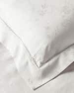 Image 3 of 6: Ralph Lauren Home Organic Cotton Bethany Jacquard Duvet Cover , KING