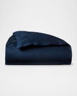 Image 2 of 6: Ralph Lauren Home Organic Cotton Bethany Jacquard Duvet Cover , KING