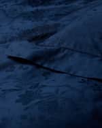 Image 3 of 6: Ralph Lauren Home Organic Cotton Bethany Jacquard Duvet Cover , KING