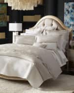 Image 2 of 4: Ralph Lauren Home Organic Cotton Bethany Jacquard Euro Sham 