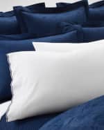Image 2 of 3: Ralph Lauren Home Organic Cotton Bethany Jacquard King Sham 