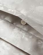 Image 5 of 6: Ralph Lauren Home Organic Cotton Bethany Jacquard Duvet Cover , FULL-QUEEN