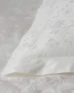 Image 4 of 6: Ralph Lauren Home Organic Cotton Bethany Jacquard Duvet Cover , FULL-QUEEN