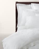 Image 6 of 6: Ralph Lauren Home Organic Cotton Bethany Jacquard Duvet Cover , FULL-QUEEN