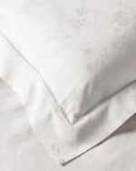 Image 4 of 6: Ralph Lauren Home Organic Cotton Bethany Jacquard Duvet Cover , FULL-QUEEN