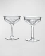Image 2 of 2: Baccarat Harcourt Talleyrand Cocktail Glasses, Set of 2 