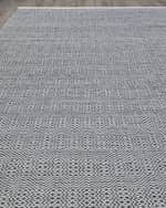 Image 1 of 4: Exquisite Rugs Naomi Indoor/Outdoor Flat-Weave Rug, 6' x 9'
