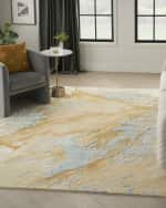 Image 1 of 5: Nourison Milea Hand-Tufted Rug, 10' x 14' 