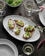 Image 2 of 2: PILLIVUYT Teck Dinner Plates, Set of 4 
