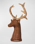 Image 4 of 5: Juliska Devon Willow Stag Vase