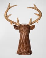 Image 5 of 5: Juliska Devon Willow Stag Vase