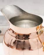 Image 4 of 6: Coppermill Kitchen Vintage Inspired Copper Large Pitcher