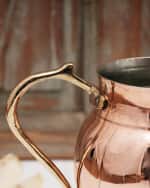 Image 5 of 6: Coppermill Kitchen Vintage Inspired Copper Large Pitcher