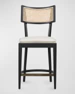 Image 1 of 4: Four Hands Britt Counter Stool, 26"