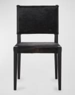 Image 1 of 8: Four Hands Villa Hair on Hide Dining Chair 