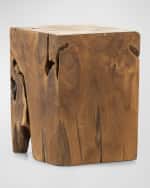 Image 3 of 3: Four Hands Teak Accent Table