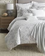 Image 4 of 4: Sferra Merana King Duvet Cover Set