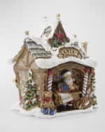 Image 3 of 6: Jay Strongwater Jay Musical Christmas Figurine Box 