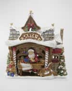 Image 1 of 6: Jay Strongwater Jay Musical Christmas Figurine Box 