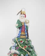 Image 5 of 5: Jay Strongwater Decorated For Christmas Ornament