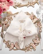 Image 4 of 4: Baccarat x Kim Seybert Diamant Butterflies Placemats, Set of 2 