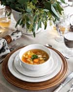 Image 5 of 6: Juliska Blenheim Oak Whitewash Dinner Plate 