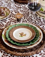 Image 5 of 8: Juliska Forest Walk Assorted Animal Cocktail Plates, Set of 4 
