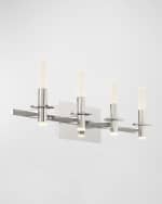 Image 3 of 3: Eurofase Torna 8-Light LED Vanity Light 