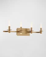Image 2 of 3: Eurofase Torna 8-Light LED Vanity Light 