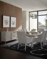 Image 2 of 4: Eurofase Bordo Small LED Chandelier 