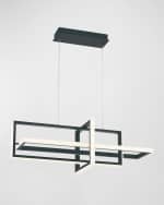 Image 1 of 4: Eurofase Bordo Small LED Chandelier 