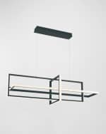 Image 1 of 5: Eurofase Bordo Large LED Chandelier 