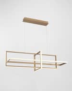 Image 1 of 5: Eurofase Bordo Large LED Chandelier 