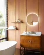 Image 2 of 2: Eurofase Miir 24" Round LED Mirror