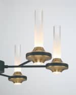 Image 5 of 5: Eurofase Torcia LED Chandelier, 24.3"