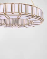 Image 2 of 2: Eurofase Belmont Chandelier, 28" 