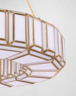 Image 2 of 2: Eurofase Belmont Chandelier, 37" 