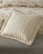 Image 1 of 2: Austin Horn Collection Annabelle Stripe Euro Sham 