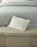Image 1 of 2: Olivia Quido Ava Velvet Boudoir Pillow, 12" x 19"