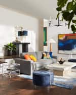 Image 2 of 4: Dunne 6-Light Chandelier, 30" 