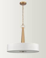 Image 1 of 2: Leo 22'' Wide 4-Light Chandelier
