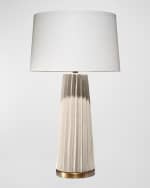 Image 1 of 2: Jamie Young Pleated Table Lamp 